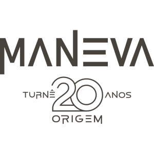 LOGO MANEVA 20 ANOS MARROM